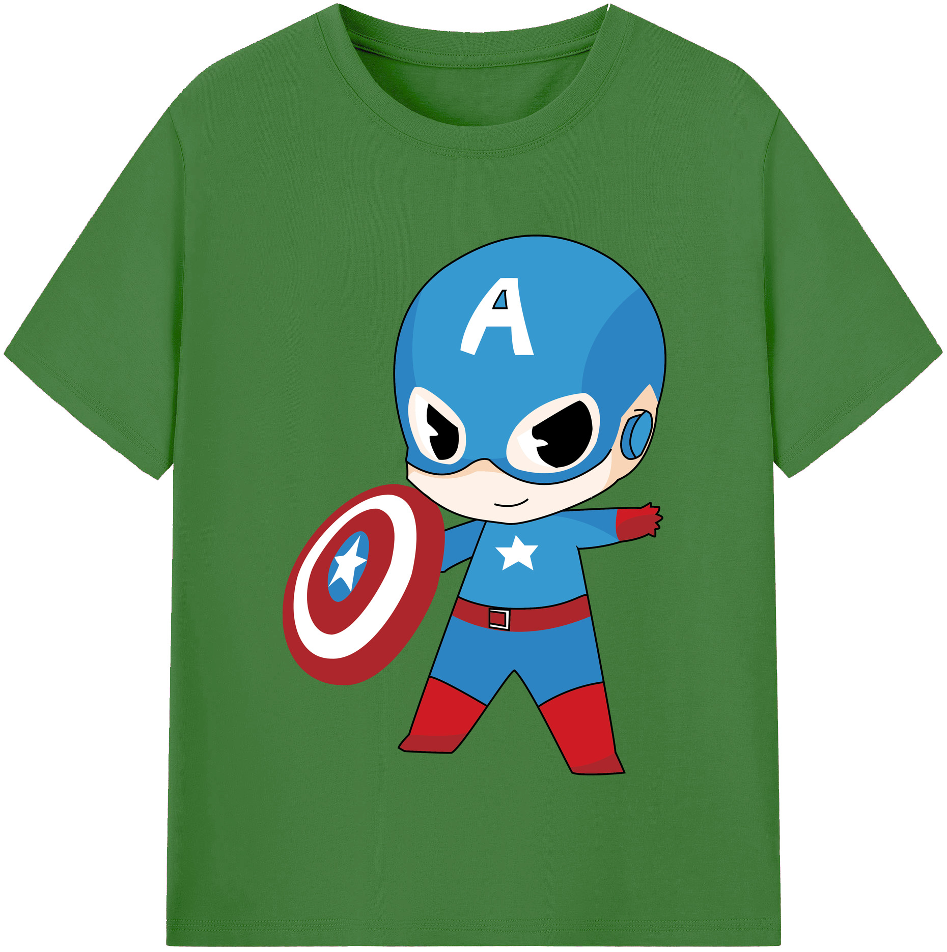 （画像用） アベンジャーズ The Avengers レディースカジュアルプリントTシャツ（綿100％）